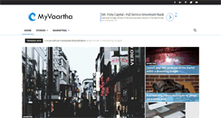 Desktop Screenshot of myvaartha.com